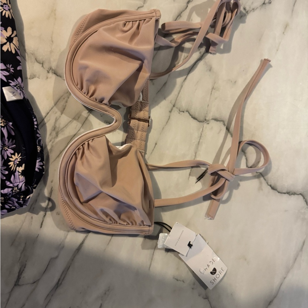 Shade & Shore Nude Pink Bikini Top - Picture 3 of 6